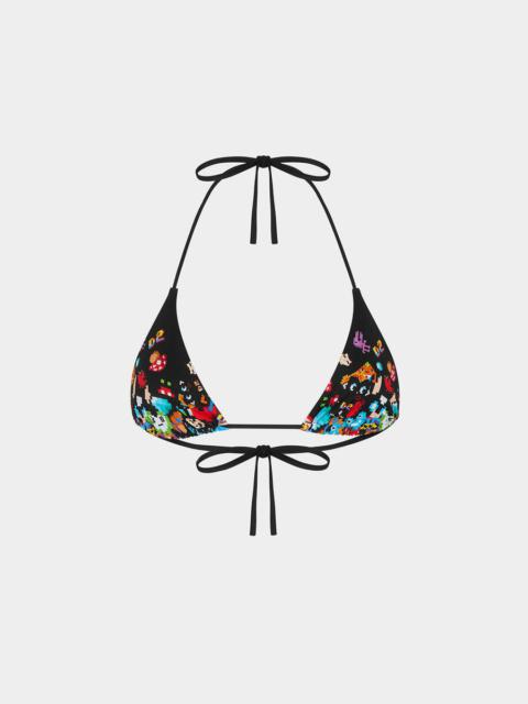 DSQUARED2 PIXEL GAMER TRIANGLE TOP