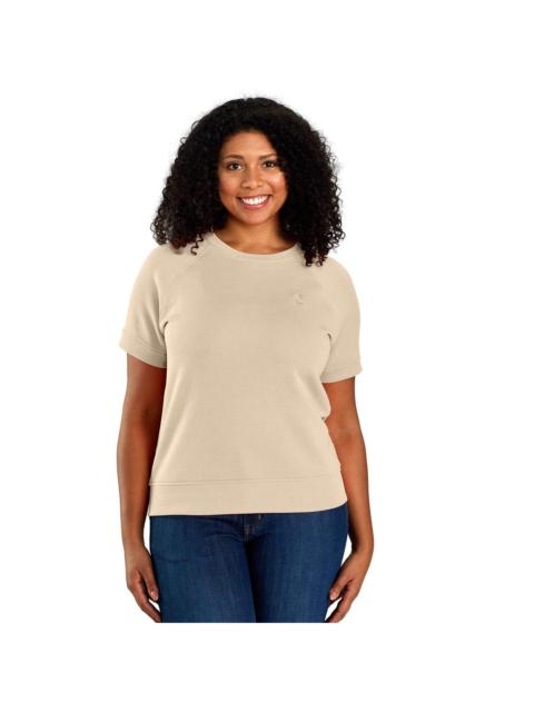 Carhartt Women's TENCEL™ Fiber Series Relaxed Fit French Terry Short-Sleeve Sweatshirt