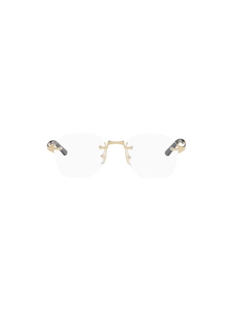 Cartier Gold Square Glasses