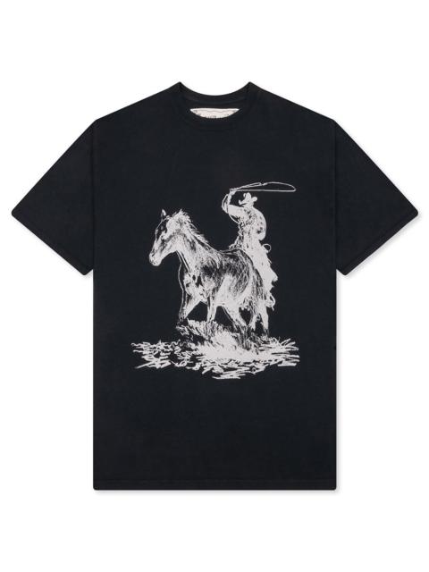 One Of These Days REWARD T-SHIRT - HARD WASHED BLACK