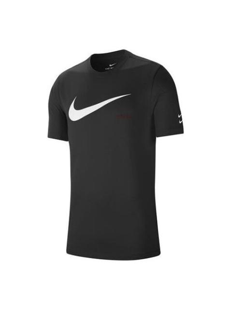 Nike 나이키 Sportswear 큰 로고 인쇄 캐주얼 스포츠 짧은 소매 검정 CK2252-010