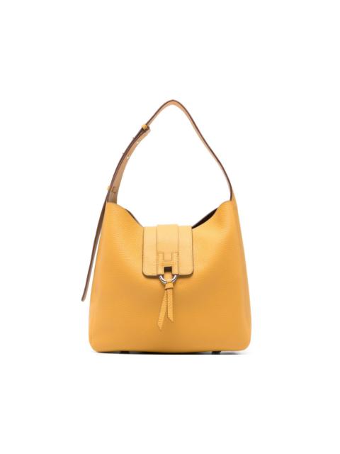 HOGAN ring-detail leather tote bag