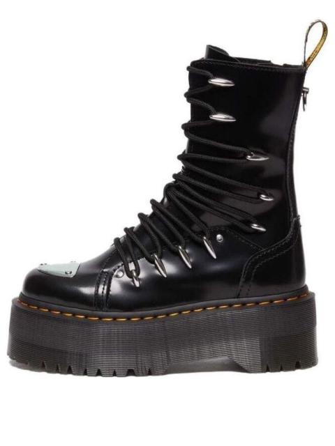 (WMNS) Dr. Martens Jadon Hi LTT Max Leather Platform Boots 'Black' 30964001