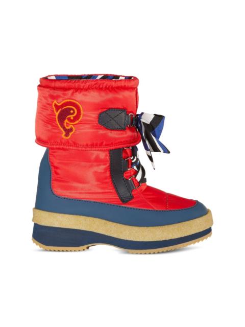 PUCCI Iride ribbon-bow snow boots