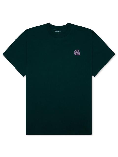 Carhartt WIP S/S HELIX T-SHIRT - DEEP LAGOON