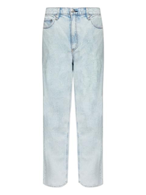 rag & bone logo-patch jeans