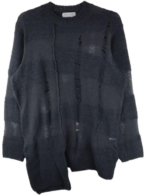 Yohji Yamamoto distressed sweater
