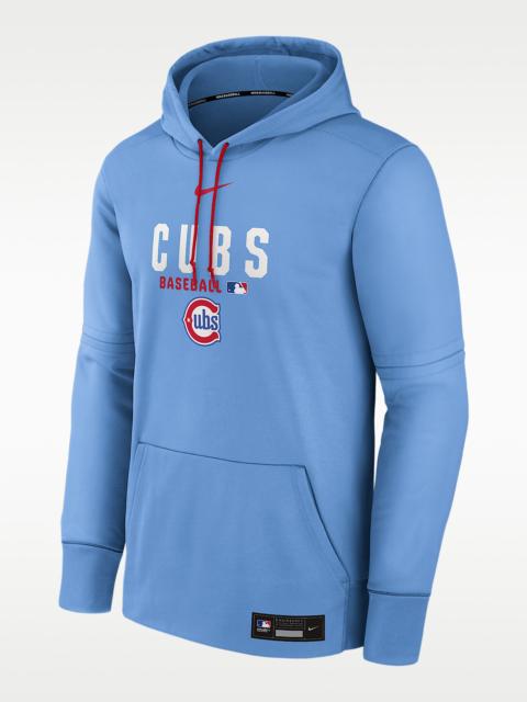 Nike Chicago Cubs Authentic Collection Men's Nike Therma MLB Pullover Hoodie