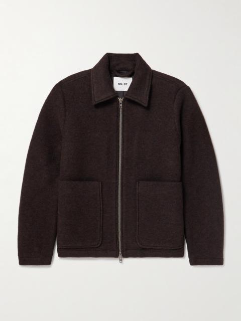 NN07 Gael 8267 Brushed Wool-Blend Jacket
