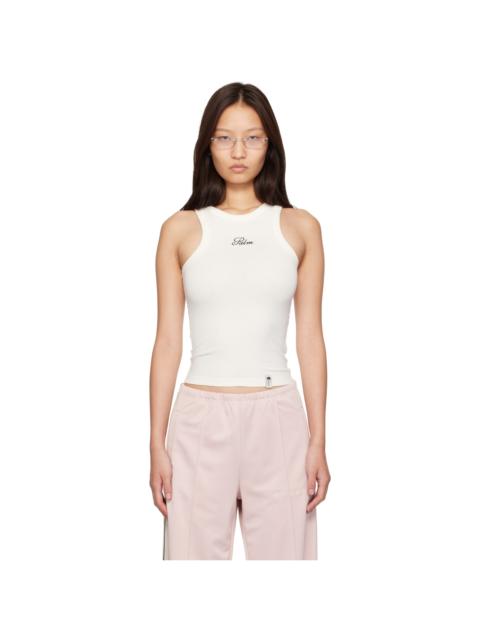 Palm Angels Off-White 'Palm' Sway Fitted Tank Top