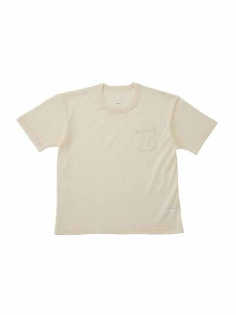 visvim JUMBO TEE S/S CRASH OFF WHITE | REVERSIBLE