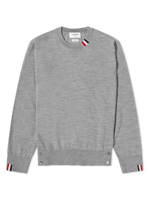 Thom Browne Thom Browne Intarsia Stripe Crew Knit