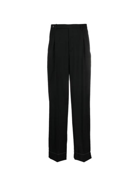 Brioni pleated tailored trousers