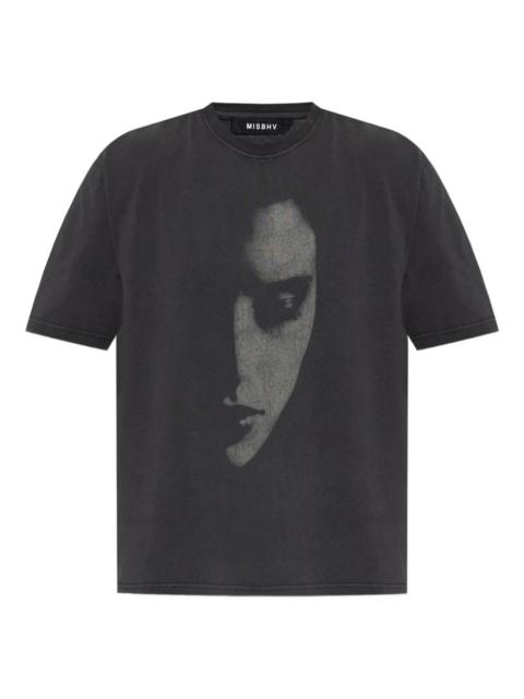 MISBHV face-print cotton T-shirt