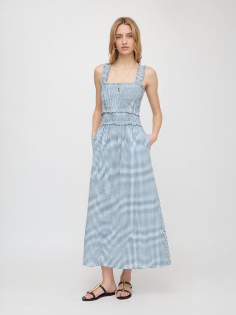 Hill House Home The Azalea Maxi Nap Dress - Lagoon Gingham