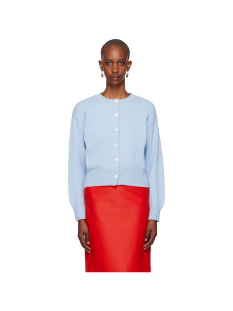 &DAUGHTER Blue Ada Crewneck Cardigan