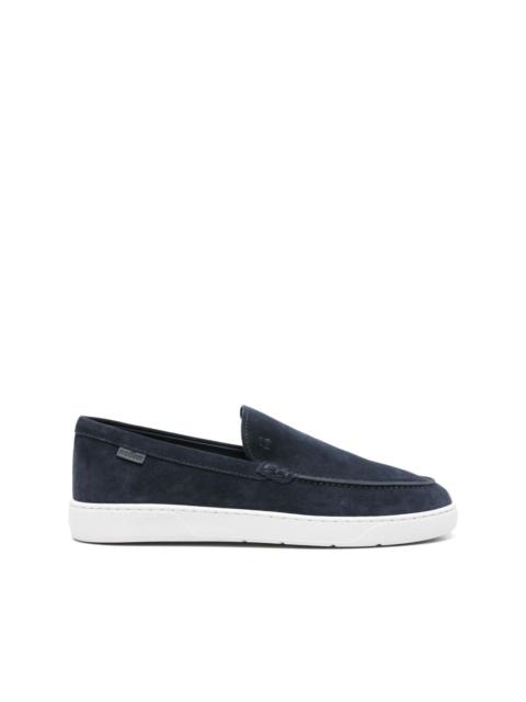 HOGAN round-toe suede loafers