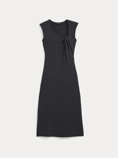 EVERLANE KNIT ASYMMETRICAL MIDI DRESS