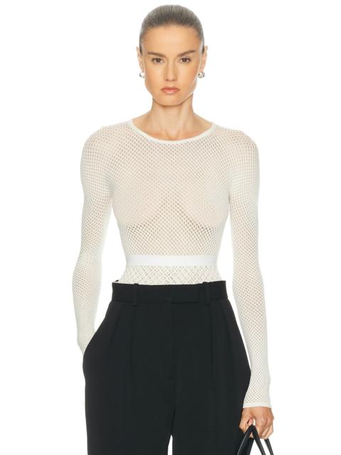 WARDROBE.NYC X Rosie Huntington-Whiteley Web Bodysuit