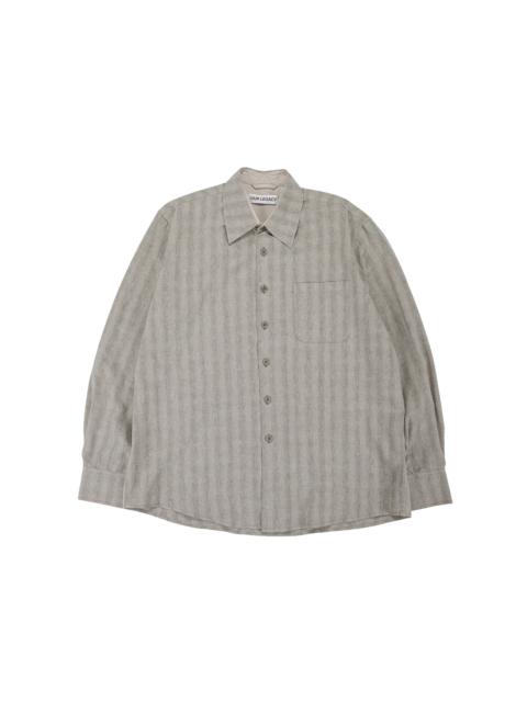 Our Legacy Above Shirt Sage Trail Check Dryline Weave