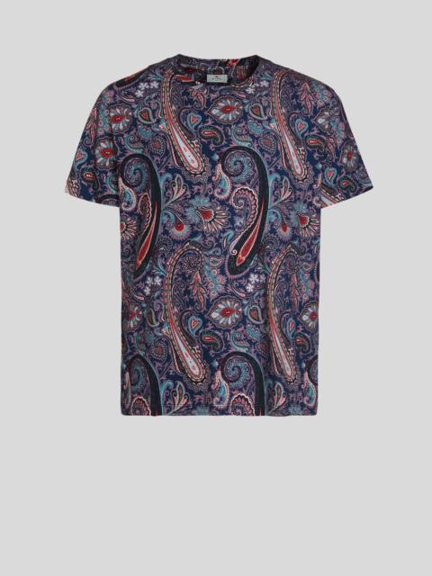 Etro FLORAL PAISLEY T-SHIRT