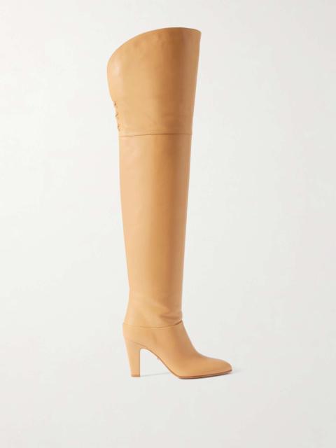 Eve leather over-the-knee boots