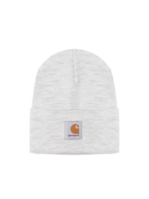 Carhartt logo-patch beanie hat