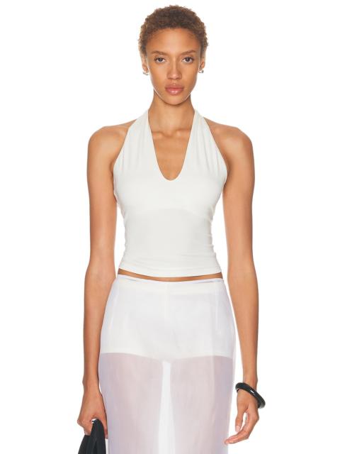 SKIMS Smooth Layers Halter Top