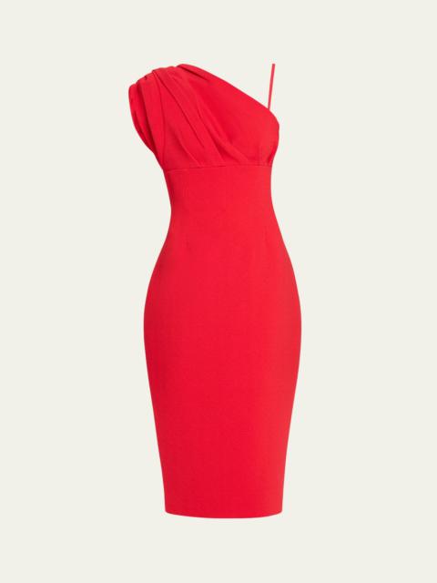 Winnie One-Shoulder Midi Dress