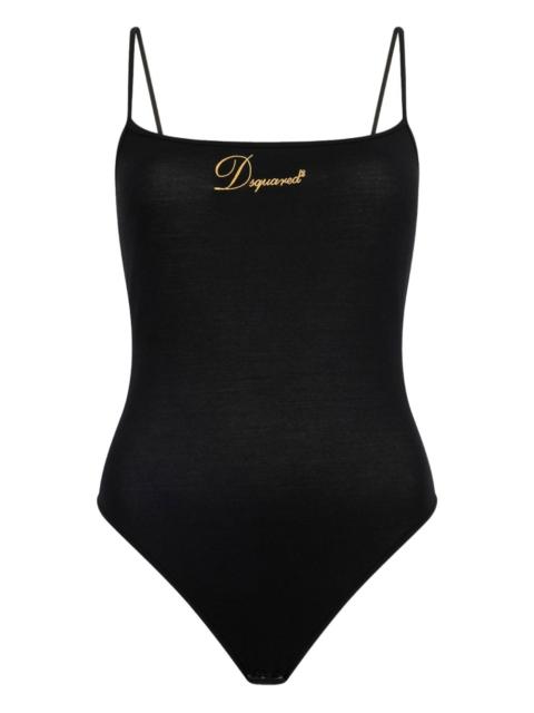 DSQUARED2 signature square-neck bodysuit