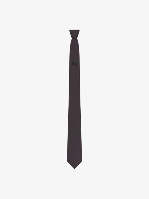 Givenchy 4G TIE IN SILK WITH RHINESTONES