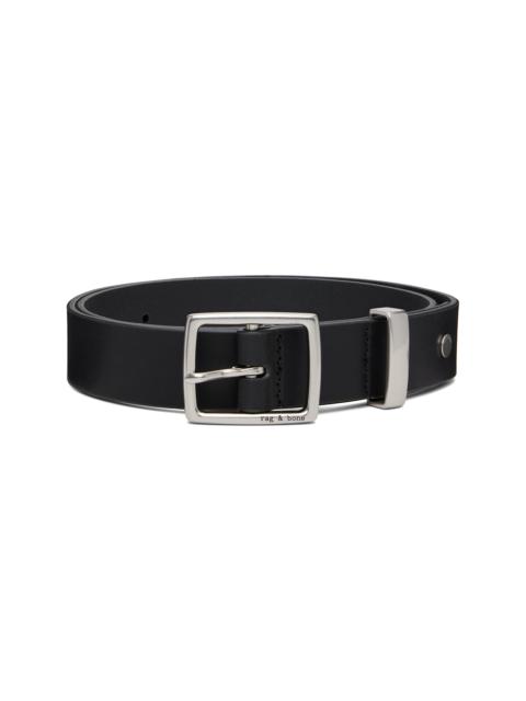 rag & bone Black X Boyfriend Leather Belt