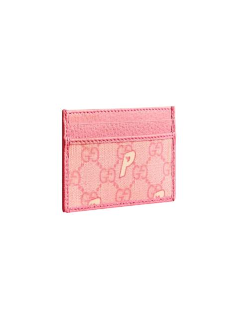 GUCCI Gucci x Palace GG-P Supreme Card Case 'Pale Pink'