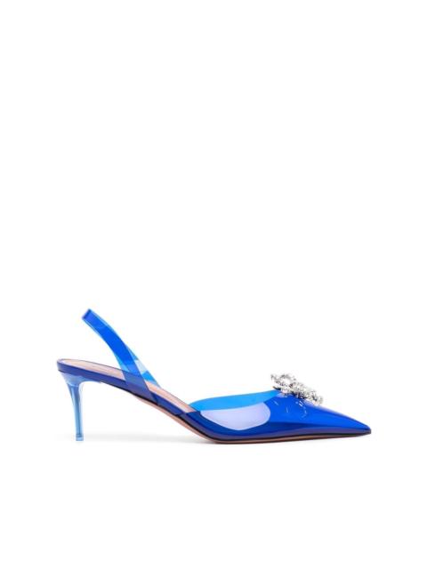 Amina Muaddi Rosie 60mm slingback pumps
