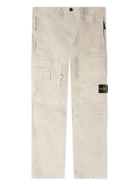 Stone Island cargo-pocket logo-appliqué trousers