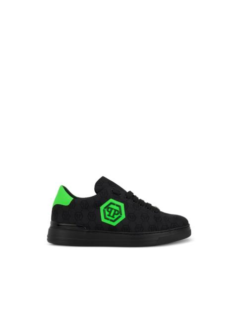PHILIPP PLEIN monogram-jacquard sneakers