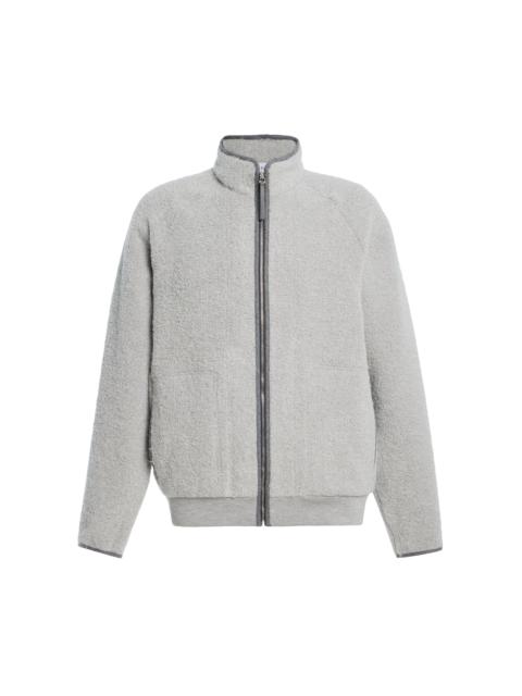 GABRIELA HEARST August Jacket in Grey Recycled Cashmere Boucle