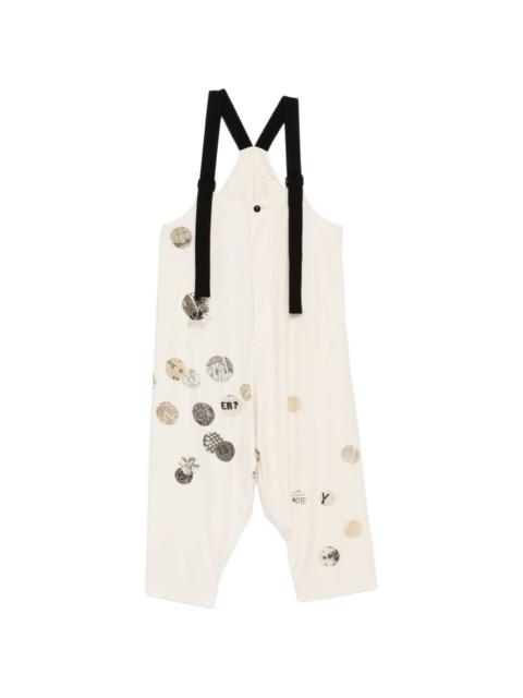 Y's print trousers