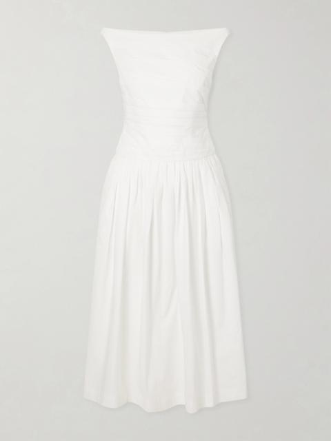 Cara Cara Zora Cotton-poplin Midi Dress