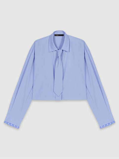 maje Shirt with removable tie