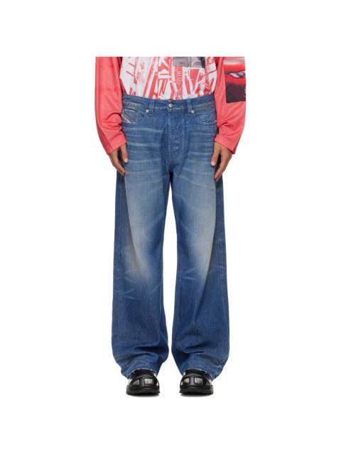 Diesel Blue Relaxed 1980 D-Eeper Jeans