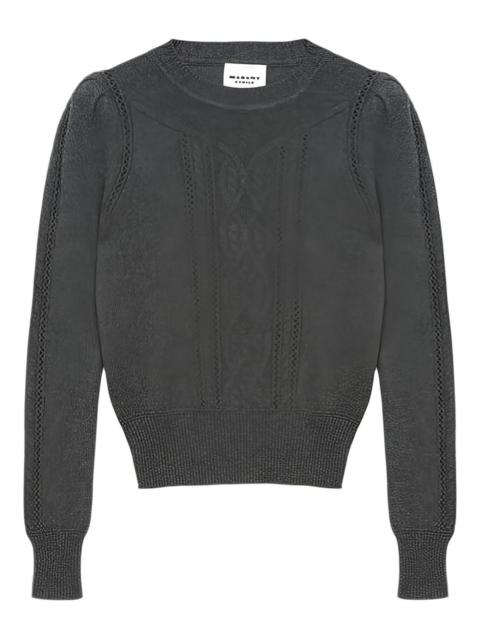 Isabel Marant long-sleeves cable-knit sweater