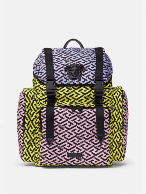 VERSACE La Medusa La Greca Backpack