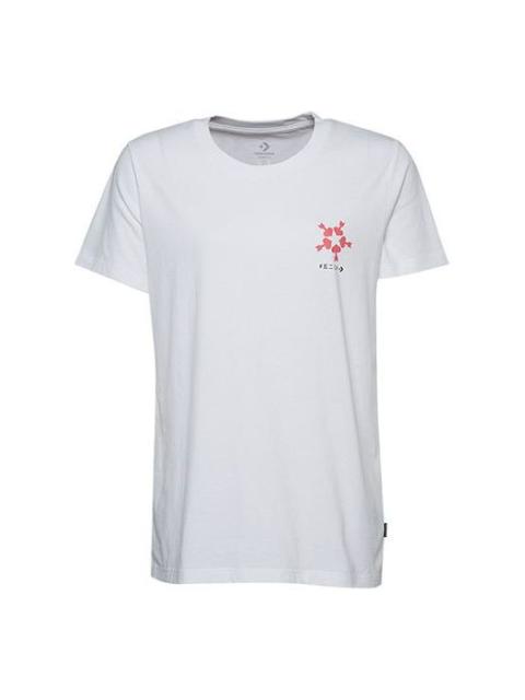 Converse (WMNS) Converse GRAPHIC TEE Sports Short Sleeve White 10018143-A01