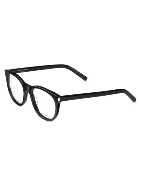 SAINT LAURENT Women's 53MM Pantos Optical Glasses - Black