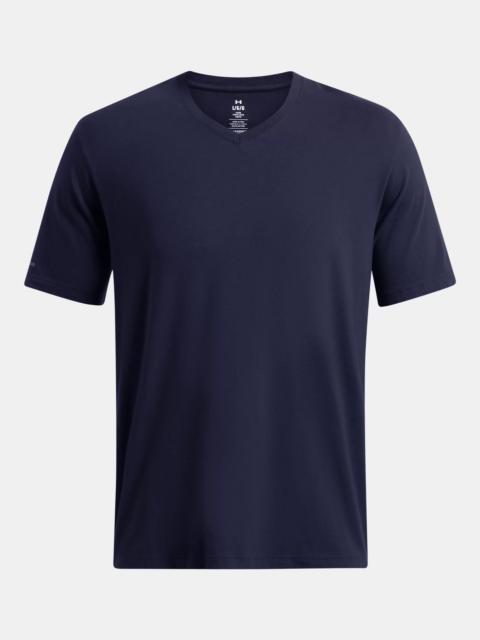 Under Armour Men's UA Icon Charged Cotton® V-neck Short Sleeve