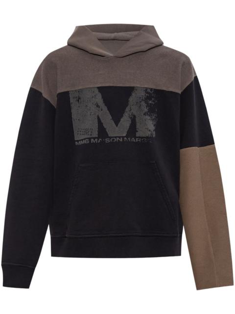 MM6 Maison Margiela logo-print hoodie