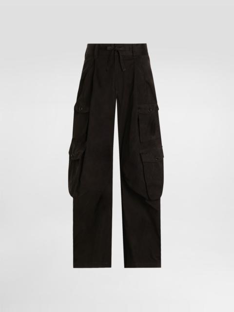 Dolce & Gabbana Faille cargo trousers
