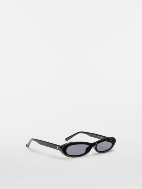 THE ATTICO ''BERTA'' BLACK SUNGLASSES