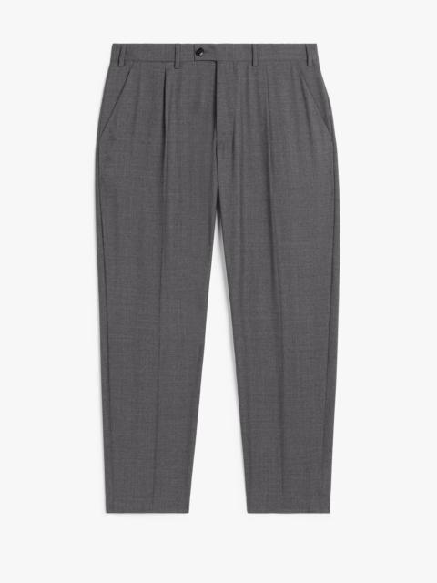 Mackintosh THE STANDARD LIGHT GREY WOOL TROUSERS